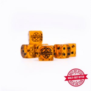 Glasshammer Dice - Orange (Translucent)