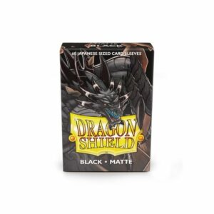 Dragon Shield Small Sleeves - Matte Black (60)