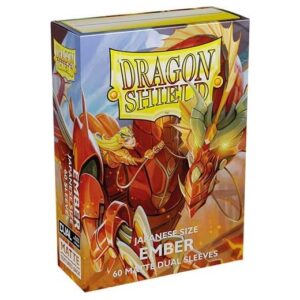 Dragon Shield Small Sleeves - Dual Matte Ember (60)