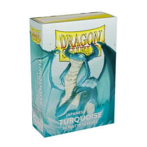 Dragon Shield Small Sleeves - Matte Turquoise (60)