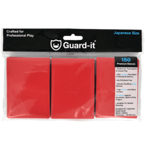 Guard-it Small Sleeves - Matte Red (150)