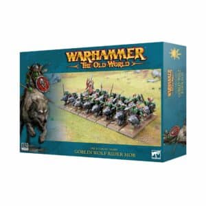Old World Orc & Goblin Tribes Goblin Wolf Rider Mob