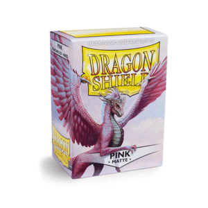 Dragon Shield Sleeves Matte Pink (100)