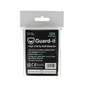 Standard Size Penny Sleeves – Clear - 67x94mm