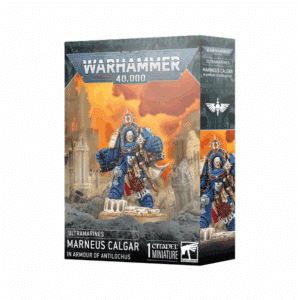 Space Marines Marneus Calgar In Armour Of Antilochus